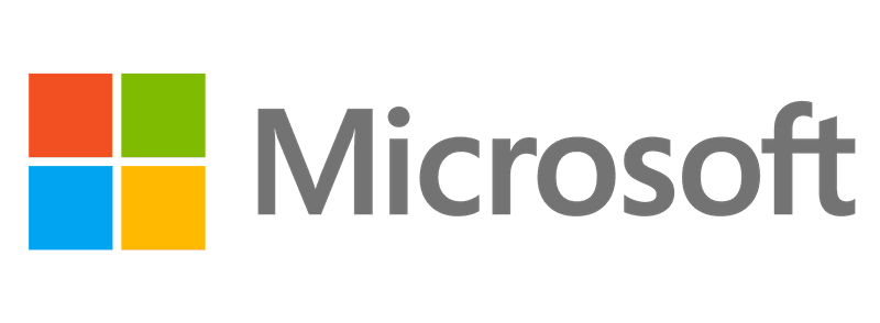 Microsoft's logo.